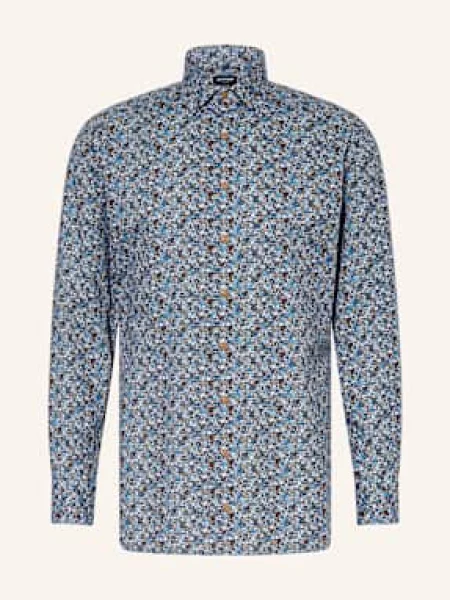 Olymp Koszula Luxor Modern Fit blau granatowa