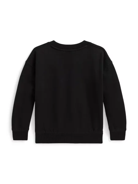 Polo Ralph Lauren mikina detská s bavlnou čierna