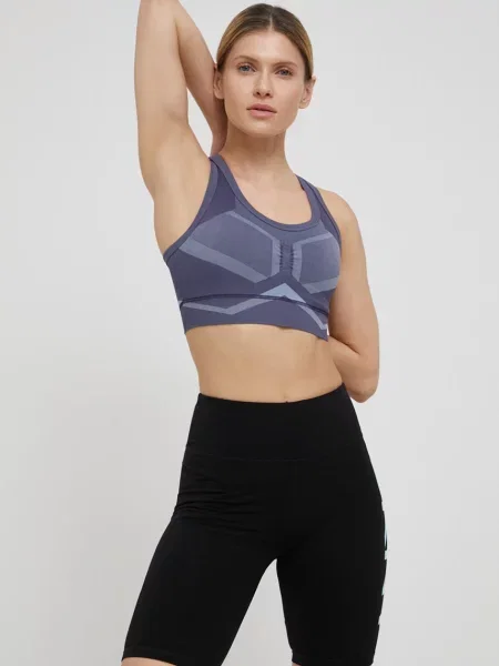 Športová podprsenka adidas Performance fialová
