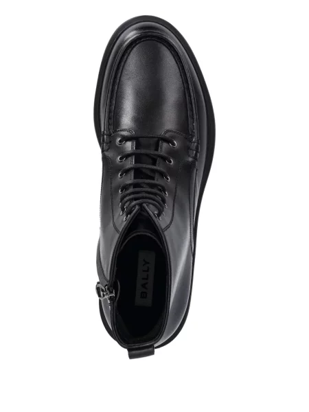 Botine Bally din piele negru