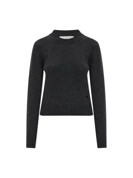 Sweter Ami Paris szary
