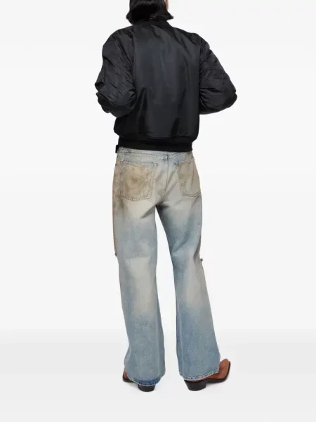 Geacă bomber Acne Studios albastru