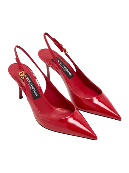 Czółenka Dolce And Gabbana czerwona