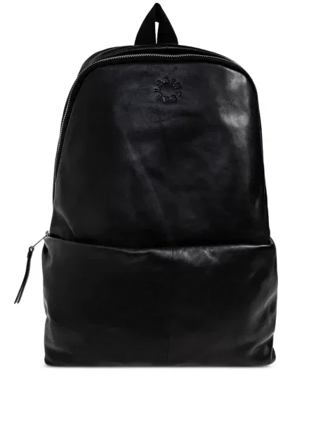 Rucsac Allsaints din piele negru