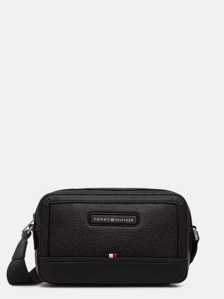 Torbica za okoli pasu Tommy Hilfiger črna