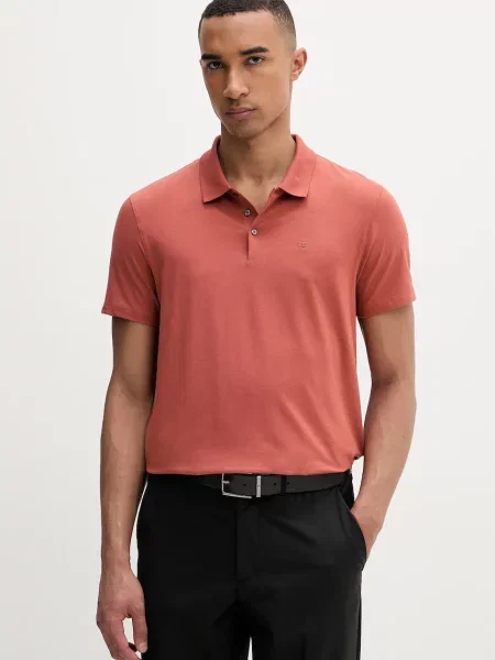Calvin Klein πόλο Ανδρικό με πορτοκαλί
