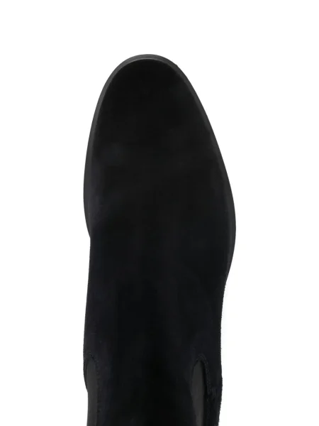Botine Doucal's din piele de căprioară albastru