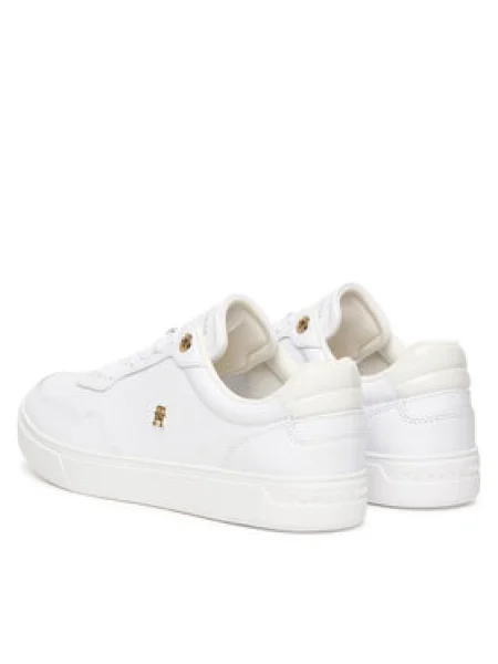 Tommy Hilfiger Sneakersy Casual Cupsole Sneaker biela