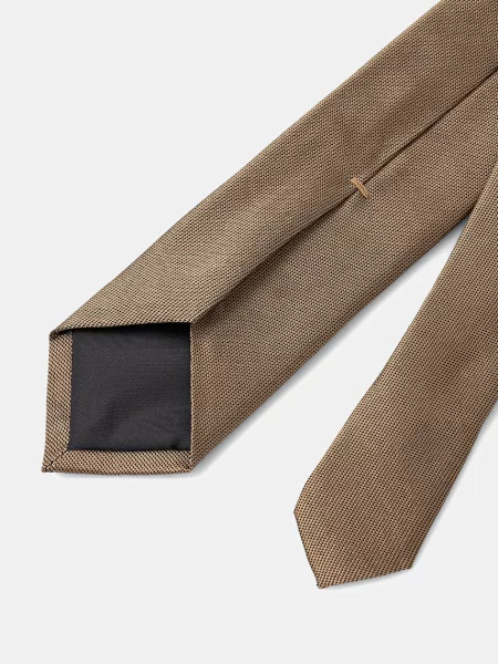 Шелковый галстук Karl Lagerfeld желтый