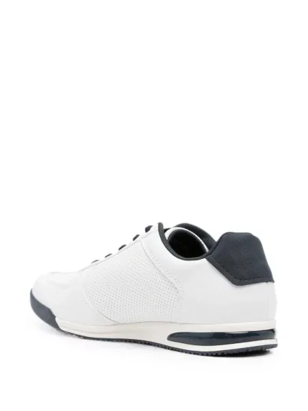 Sneakerși Bugatti cu imagine alb