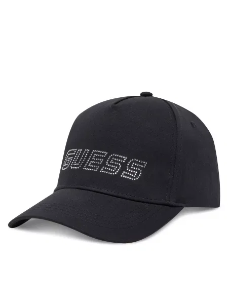 Καπέλο Jockey Guess μαύρο