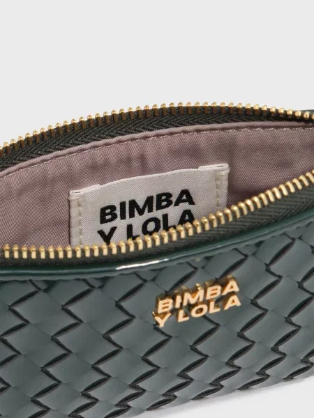 Кожаный кошелек Bimba Y Lola зеленый