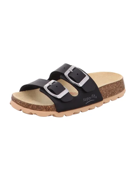SUPERFIT Saboți negru