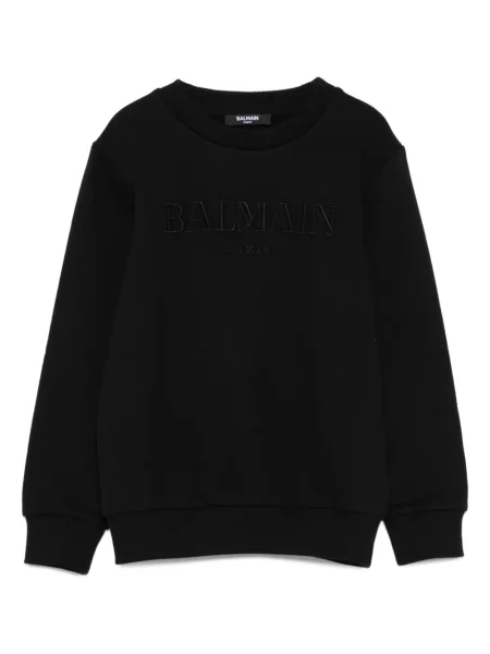 Bluza dziecięca Balmain czarna