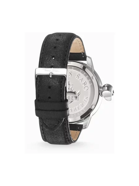 Zegarek Thomas Sabo skórzany z paskiem czarny
