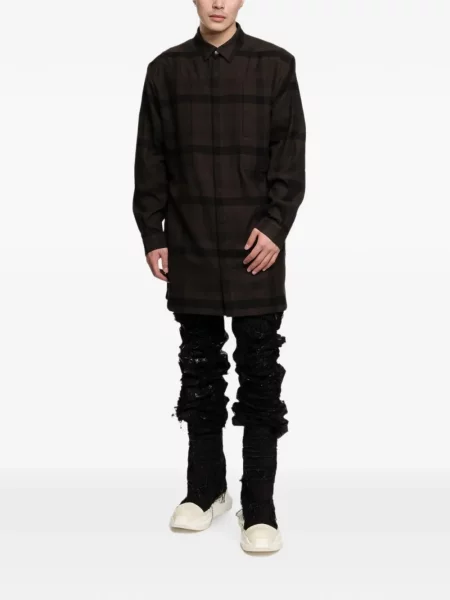 Cămașă Rick Owens maro