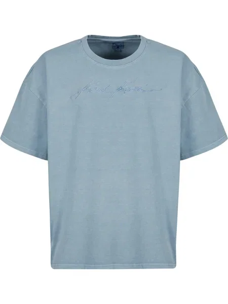 Karl Kani Tricou Autograph deschis albastru
