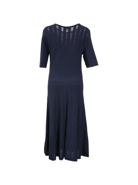 Rochie Boss cu decolteu rotund albastru