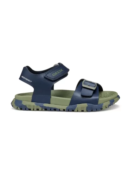 Geox sandály FUSBETTO zelené