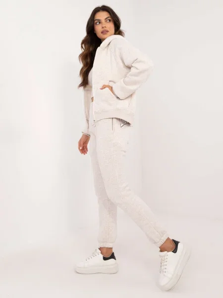 Trening Fashionhunters melange bej