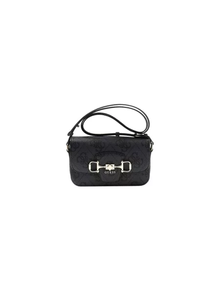 Guess torebka tote z imitacji skóry JANIE czarna