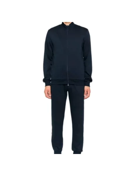 Komplet dresowy Emporio Armani niebieski