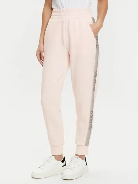 Spodnji del trenirke Guess roza