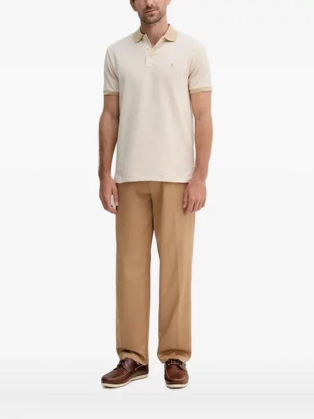 Șapcă Polo Ralph Lauren în carouri din țesătură twill cu imagine alb