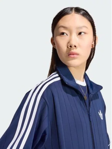 ADIDAS ORIGINALS Tepláková bunda Firebird námornícka modrá biela