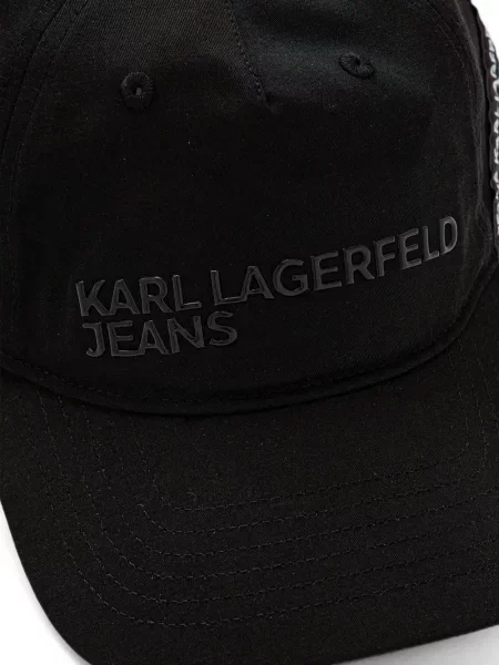 Šilterica Karl Lagerfeld Jeans s autogramom crna