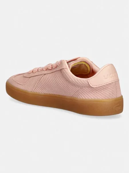 Замшевые кроссовки Lacoste