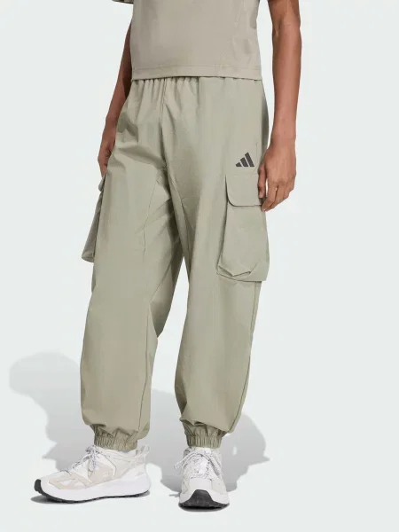 Спортивные штаны Adidas зеленые