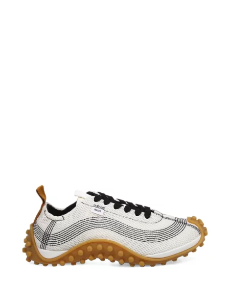 Sneakerși Ami Paris plasă alb