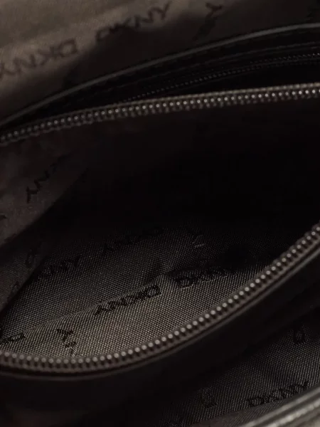 Matlasat geantă Dkny din piele negru