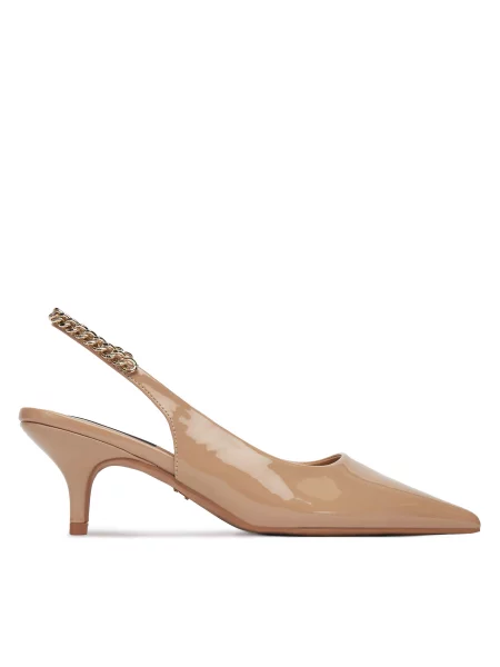 Körömcipők Nine West bézs