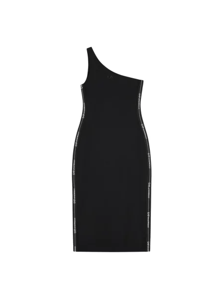 Długa sukienka maxi Ea7 Emporio Armani czarna
