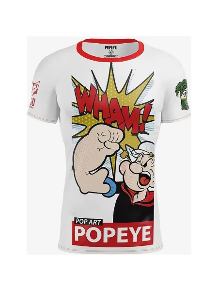 Koszulka rowerowa Otso Popeye czerwony S biały