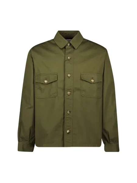 Kurtka koszulowa Saint Laurent zielona