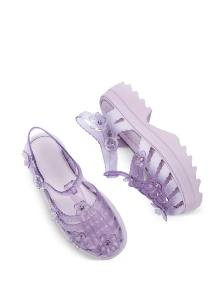 Sandale Melissa cu platformă violet