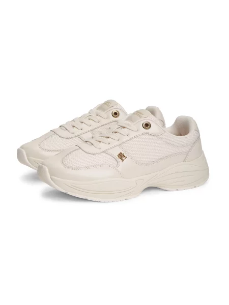 Sneakers Tommy Hilfiger Modern Runner Shiny Leather bej