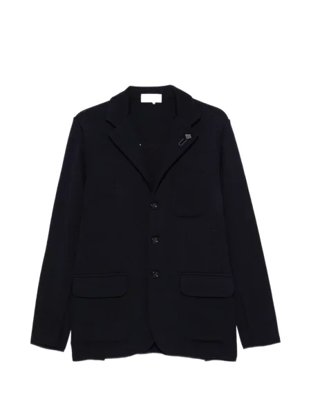Sacou Lardini tricotate albastru