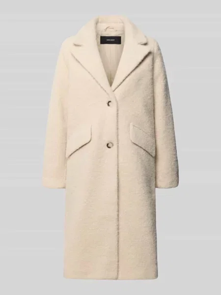 Płaszcz o fakturze bouclé model VMELENA' Vero Moda