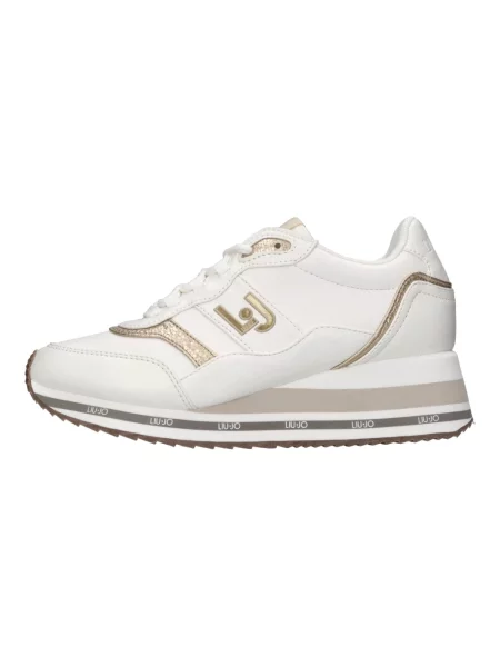 Sneakersy Liu Jo skórzane białe