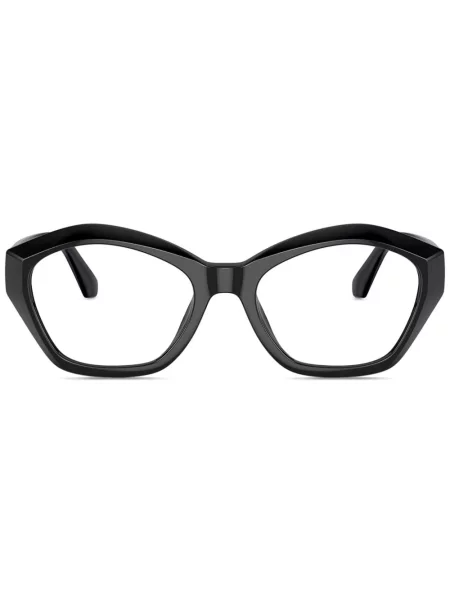Ochelari de soare Michael Kors cu imprimeu geometric negru