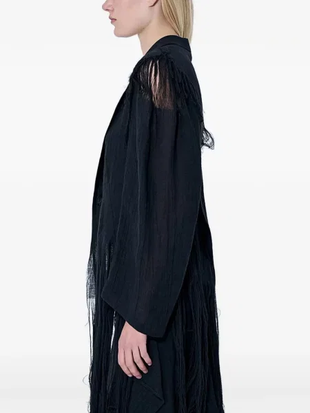 Sacou Yohji Yamamoto de in negru