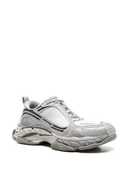 Sneakerși Balenciaga Triple S cu gradient alb