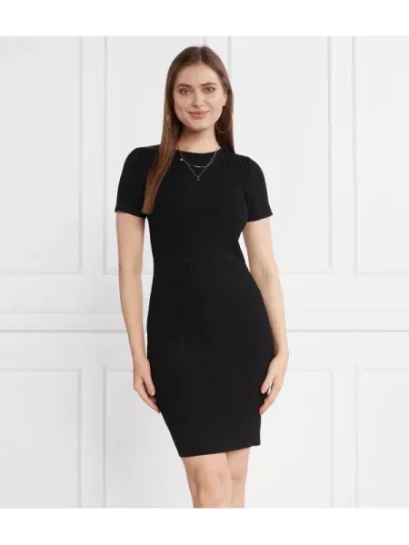 GUESS Rochie ES SS ANNE SWTR negru