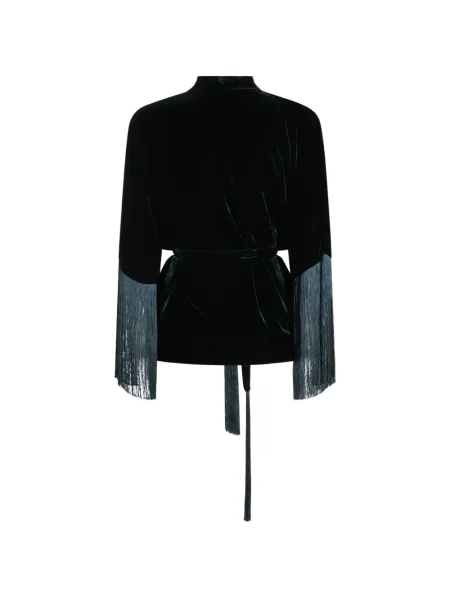 Top Antonelli cu franjuri verde