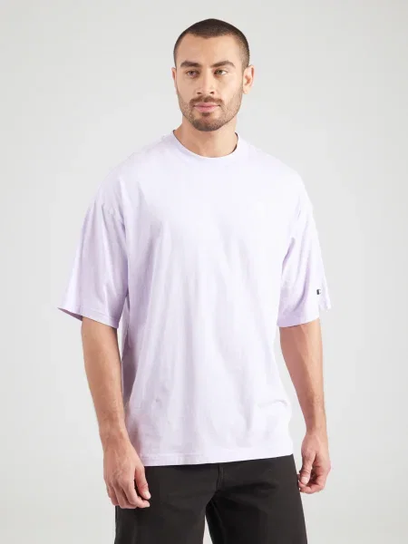 Champion Tricou Violet alb