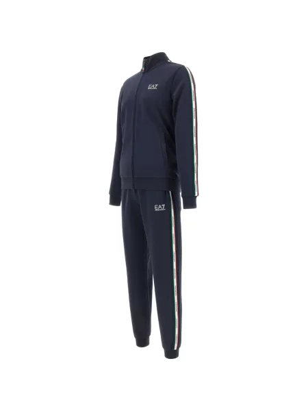 Trening Ea7 Emporio Armani cu autograf albastru